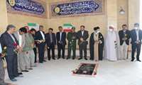 آیین غبارروبی قبور مطهر شهدای شهرستان دیّر با آغاز دهه مبارک فجر