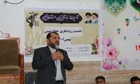 نشست روشنگری جهاد تبیین در روستای وحدت آباد بخش بردخون با حضور فرماندار