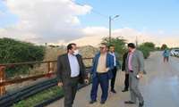بازدید میدانی فرماندار شهرستان دیّر و بخشدار بخش آبدان از خسارات وارده در بارندگی های اخیر و همچنین منازل مسکونی و زمین های کشاورزی بخش آبدان
