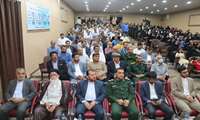 مراسم تجلیل از فرهنگیان بخش بردخون با حضور فرماندار شهرستان دیّر