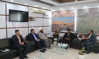 دیدار فرماندار شهرستان دیّر با مدیر کل سازمان تبلیغات اسلامی استان بوشهر