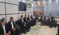 دیدار مدیرعامل بانک ملت استان با فرماندار شهرستان دیّر