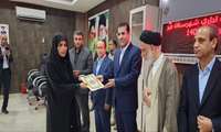 انتصاب آمنه کنگانی به عنوان بخشدار مرکزی شهرستان دیّر 