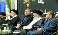 حضور استاندار بوشهر در مراسم شب شهادت امام جعفر صادق (ع) در شهرستان دیّر 