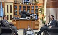 نشست‌های فرماندار دیّر با مسئولان استانی برای حل مشکلات مردم و تکمیل پروژه‌های عمرانی و آموزشی