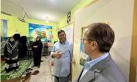 بازدید میدانی فرماندار شهرستان دیّر از ستاد اسکان مسافران نوروزی