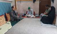 دیدار فرماندار شهرستان دیّر با خانواده شاعر فقید مفتون بردخونی
