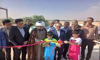 افتتاح زمین مینی‌فوتبال شهرداری آبدان با حضور فرماندار دیّر