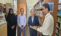 بازدید فرماندار دیّر از کتابخانه‌های عمومی شهرستان به مناسبت هفته کتاب و کتابخوانی