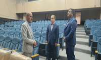بازدید فرماندار دیّر از روند آماده‌سازی سالن اجتماعات نفت دیّر 