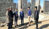 بازدید فرماندار از پروژه های عمرانی روستای شهنیاء