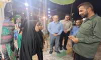 بازدید فرماندار شهرستان دیّر از موکب‌های بین‌راهی شهر دوراهک و بخش آبدان در مسیر اربعین