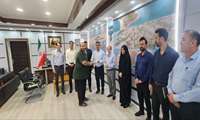 تقدیر فرماندار دیّر از دو واحد نانوایی در پایان نشست شورای آرد و نان