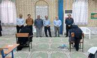 آغاز رقابت ۸۲۶ داوطلب کنکور سراسری در شهرستان دیّر 