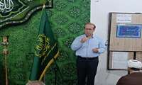 حضور فرماندار دیّر در جمع نمازگزاران مسجد امام حسین آبدان/ دولت پای کار مردم 