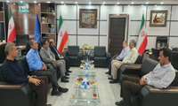 نشست مدیر عامل شرکت توزیع برق استان با فرماندار دیر