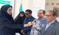 حضور فرماندار شهرستان دیّر در آیین «سلام محله» دبیرستان زینبیه دیّر با رویکرد مشارکت اجتماعی