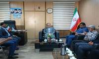 فرماندار شهرستان دیّر پای مطالبات کشاورزان بخش بردخون نشست