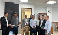 بازدید میدانی فرماندار شهرستان دیّر از اداره آموزش و پرورش منطقه بردخون