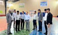 بازدید فرماندار شهرستان دیّر از زیرساخت‌های ورزشی مدارس منطقه بردخون