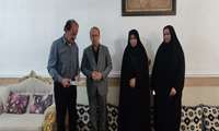 دیدار فرماندار دیّر با آزادگان سرافراز در روز تجلیل از اسرا و مفقودان