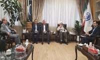 حضور فرماندار دیّر در نشست تعاملی نماینده جنوب استان در مجلس شورای اسلامی با مدیر عامل سازمان تأمین اجتماعی در تهران