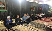 فرماندار شهرستان دیّر و نماینده جنوب استان در مجلس با خانواده شهدای حملات اخیر به جزیره لاوان دیدار کردند