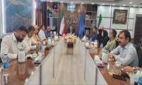 جلسه شورای آرد و نان شهرستان دیر به ریاست فرماندار